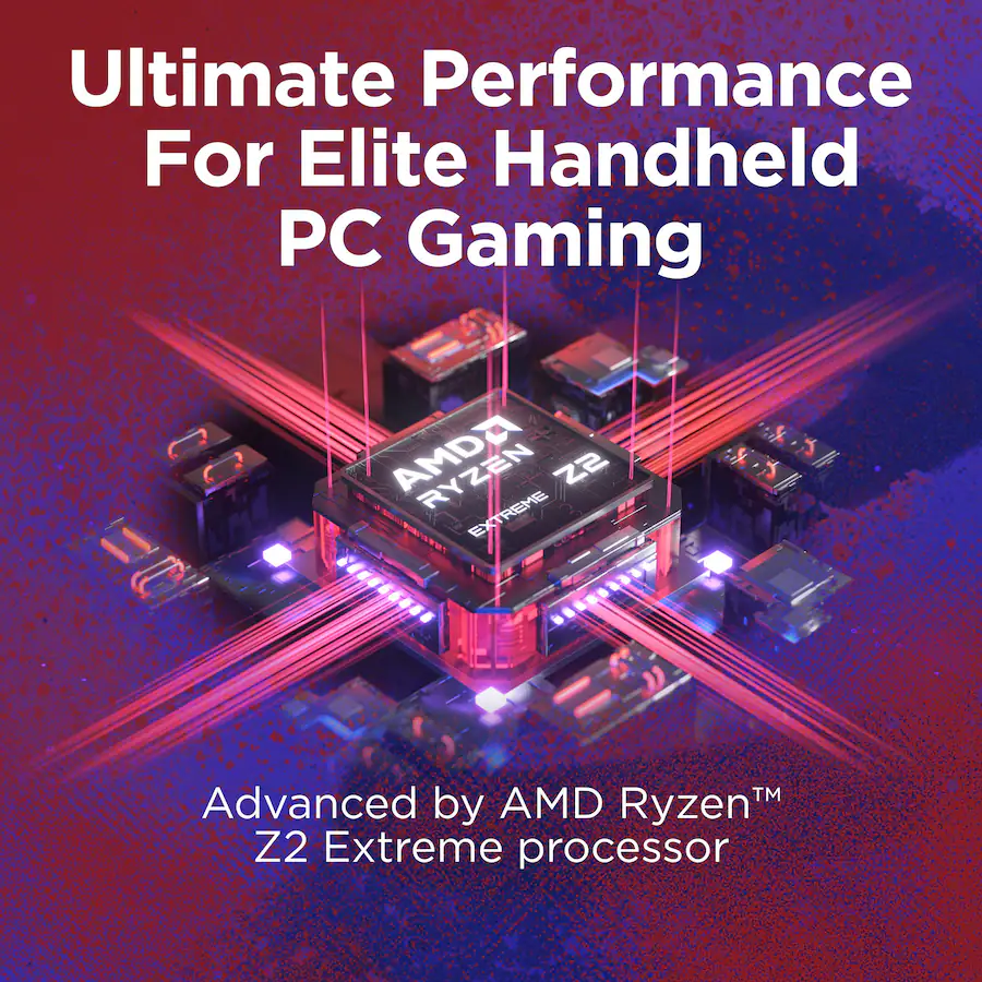 Lenovo Legion Go 2 8.8″ 144Hz 2K OLED Gaming Handheld – AMD Ryzen Z2 Extreme, 32GB Memory, 1TB SSD — Eclipse Black