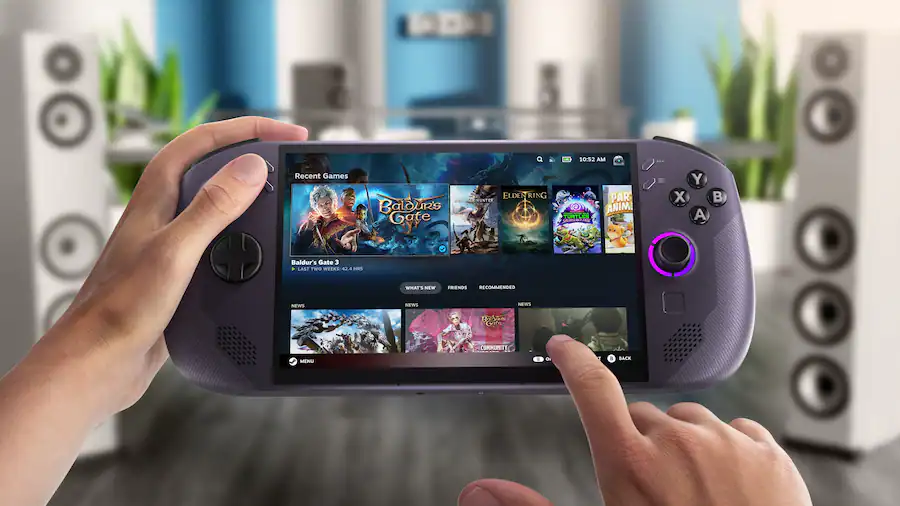 Lenovo Legion Go S 8″ 120Hz Gaming Handheld (AMD Ryzen™ Z2 Go, SteamOS, 16GB RAM, 512GB SSD)