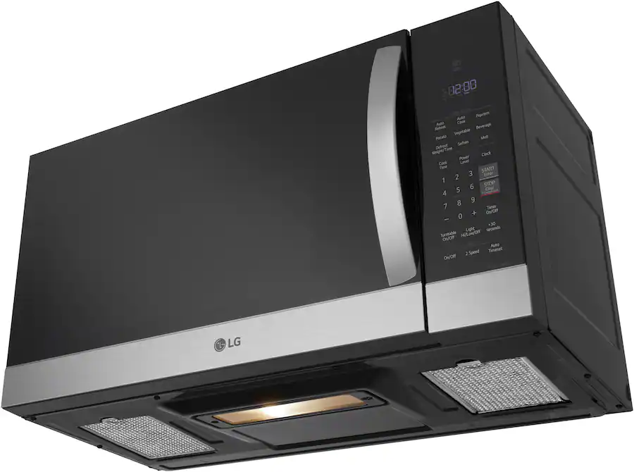 LG 1.7 cu. ft. Over-the-Range Microwave with Sensor Cook and EasyClean®, Stainless Steel — Stainless Steel