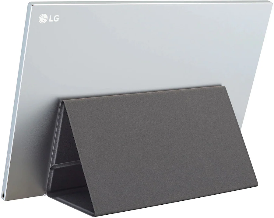 LG gram +view 16″ IPS LED 60Hz Portable Monitor, Silver — Silver