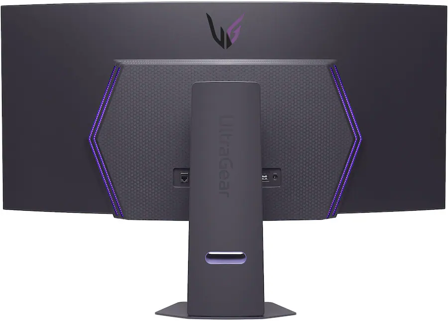 LG UltraGear 45″ OLED QHD 240Hz Smart Gaming Monitor — Black