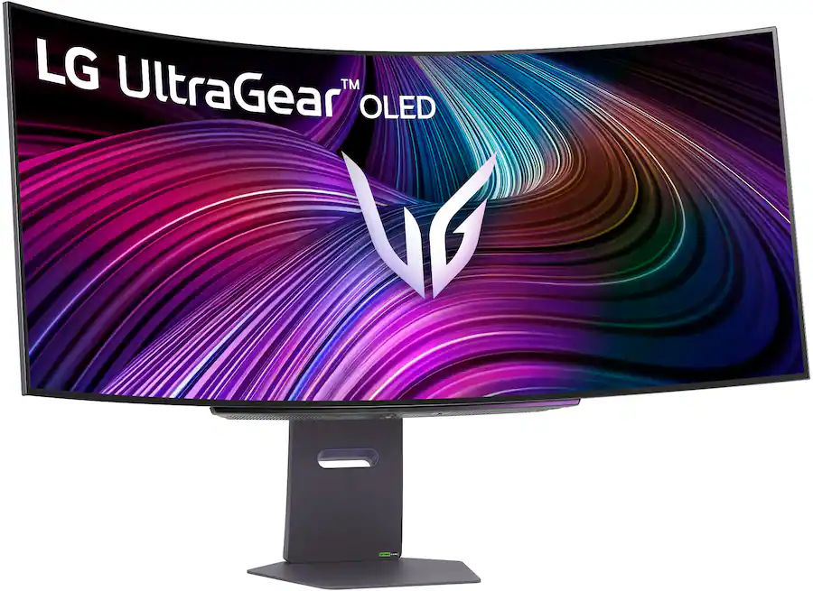 LG UltraGear 45″ OLED QHD 240Hz Smart Gaming Monitor — Black