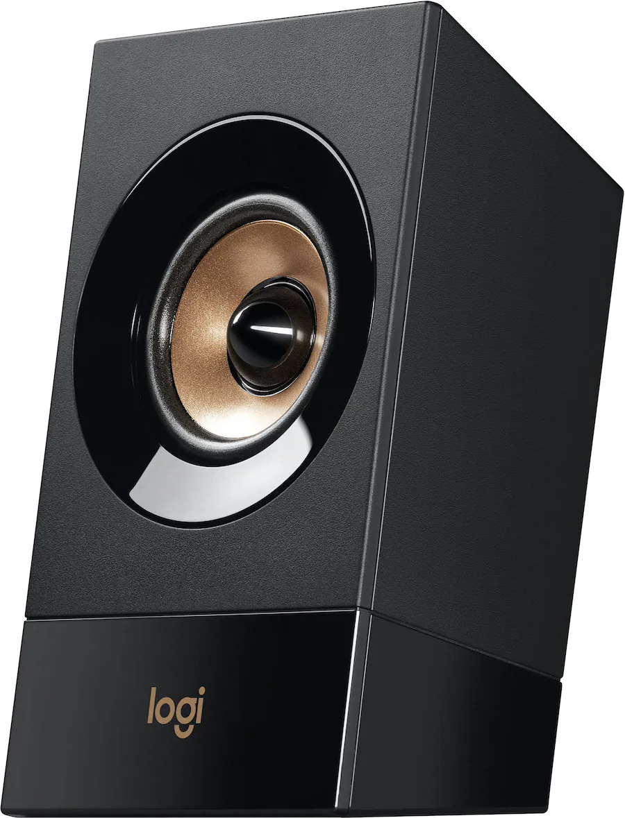 Logitech Z533 Multimedia Speakers (3-Piece) for PC, Black — Black