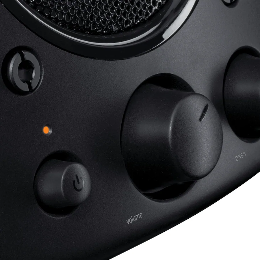 Logitech Z623 2.1 Speaker System (3-Piece) for PC, Black — Black