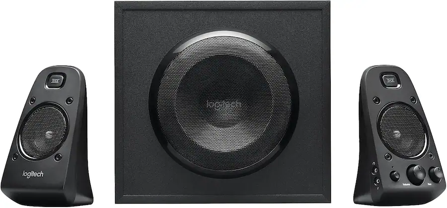 Logitech Z623 2.1 Speaker System (3-Piece) for PC, Black — Black