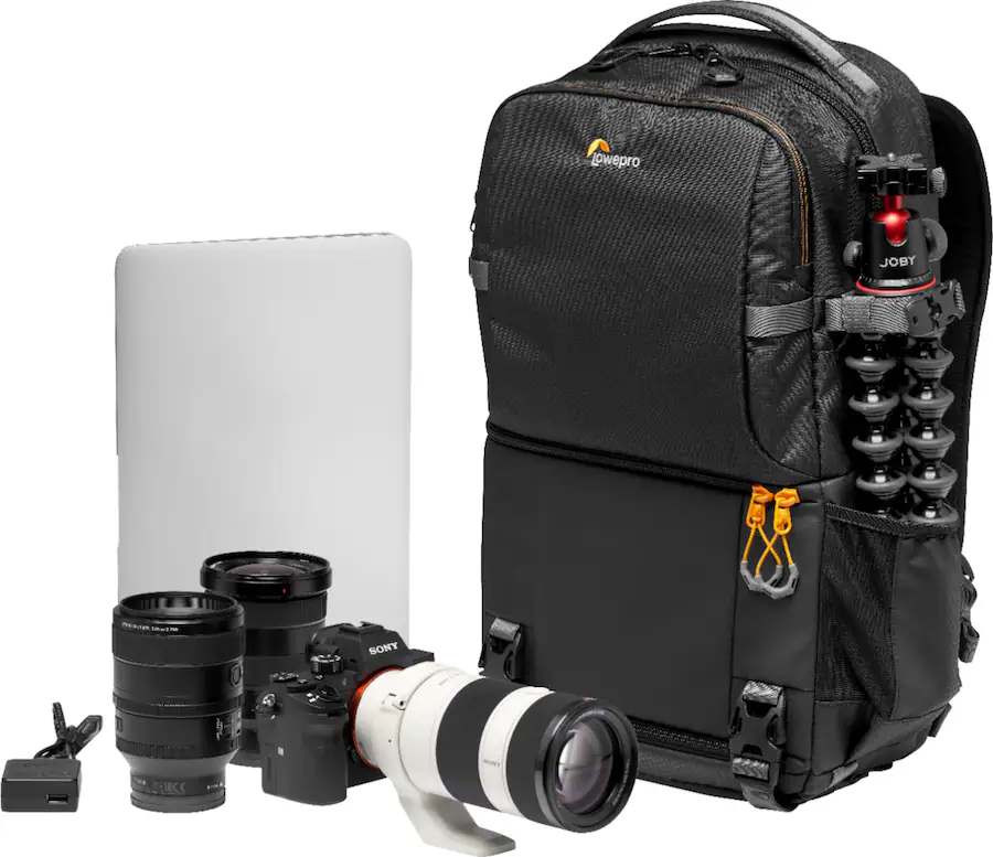 Lowepro Fastpack Camera Backpack, Black — Black