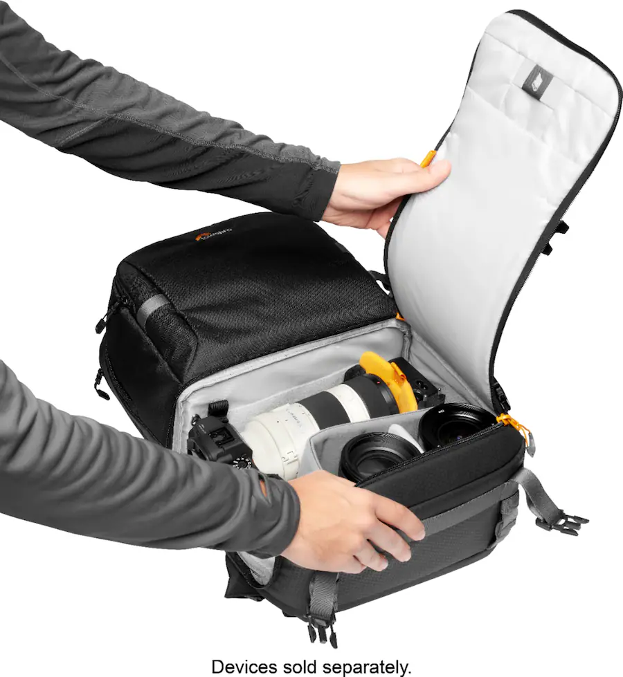 Lowepro Fastpack Camera Backpack, Black — Black
