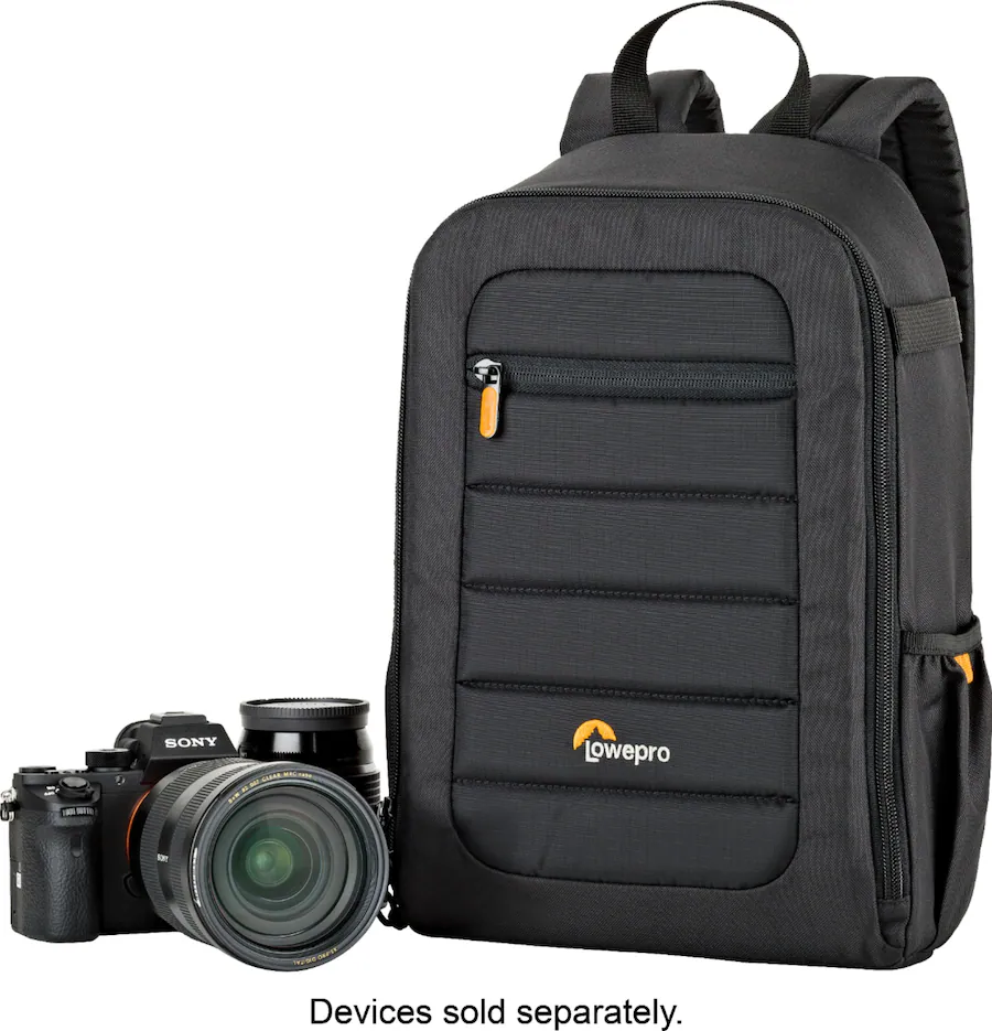 Lowepro Tahoe Camera Backpack, Black — Black