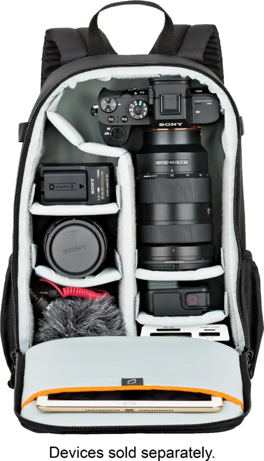 Lowepro Tahoe Camera Backpack, Black — Black