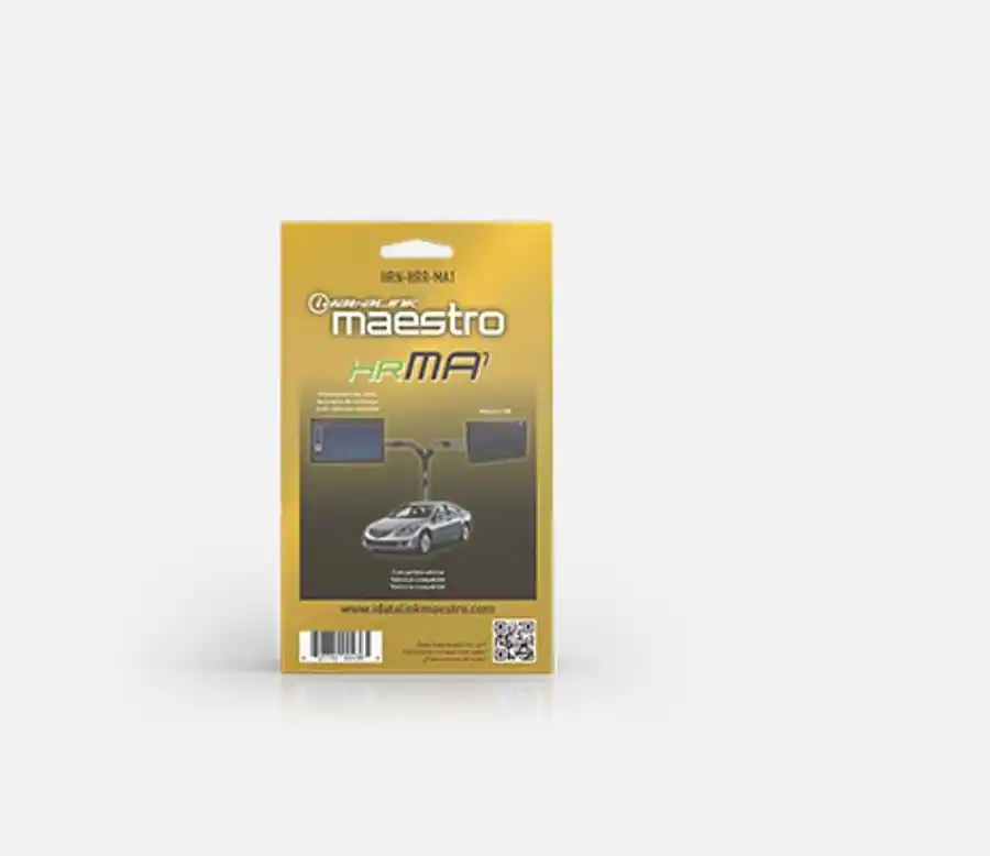 Maestro Wiring Harness for Select Mazda Vehicles (2004–2021), Black — Black