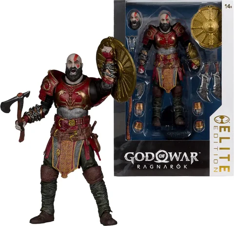 McFarlane Toys God of War Ragnarök Kratos 7.1″ Deluxe Action Figure