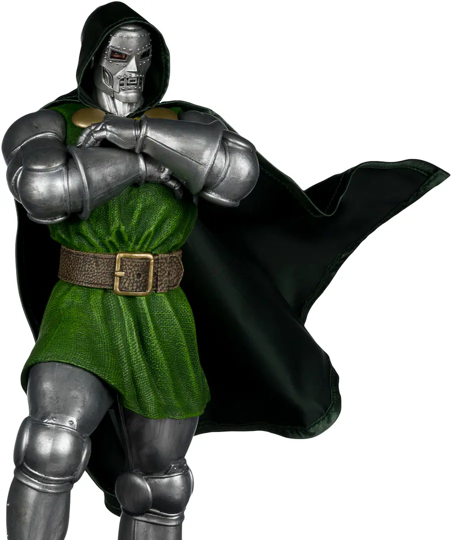 McFarlane Toys Marvel Doctor Doom 1:6 Scale Collectible (Doctor Doom #1) 11″ Figure