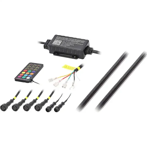 Metra Heise Chasing LED Ambient Dash Lighting Kit, Multi