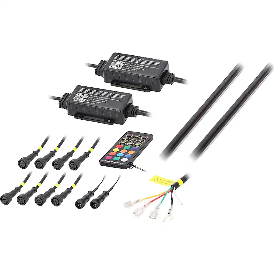 Metra Heise Chasing LED Ambient Door Lighting Kit, Multi — Multi