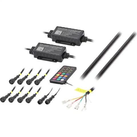 Metra Heise Chasing LED Ambient Door Lighting Kit, Multi