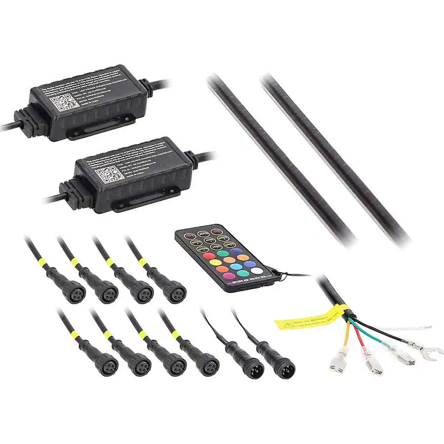Metra Heise Chasing LED Ambient Door Lighting Kit, Multi — Multi