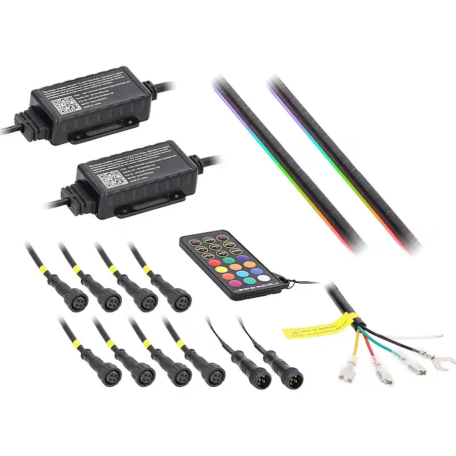 Metra Heise Chasing LED Ambient Door Lighting Kit, Multi — Multi