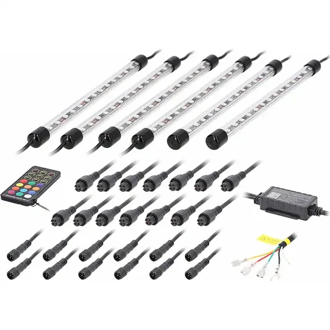 Metra Heise Chasing LED Grille Lighting Kit, Multi