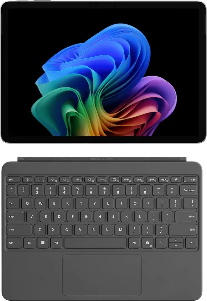 Microsoft Surface Pro 12-inch Copilot+ PC with Snapdragon X Plus Processor Device Only Platinum