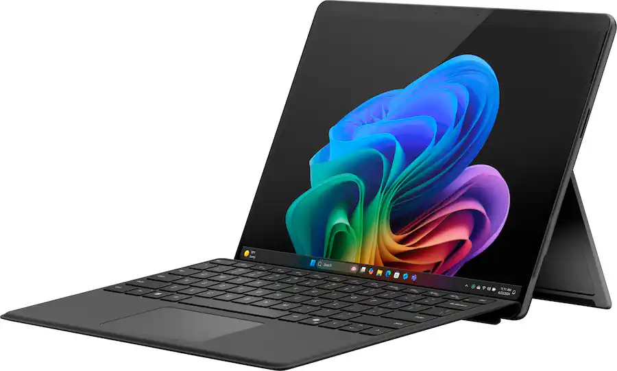 Microsoft Surface Pro 13 Copilot+ PC Snapdragon X Plus 10-Core, 16GB RAM, 512GB SSD, Keyboard Bundle, Black — Black