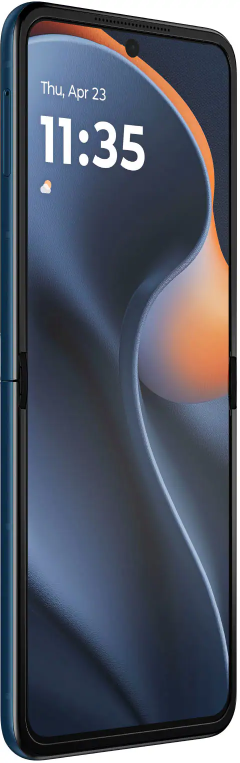 Motorola razr (2025) 256GB Unlocked, Pantone® Gibraltar Sea — PANTONE Gibraltar Sea