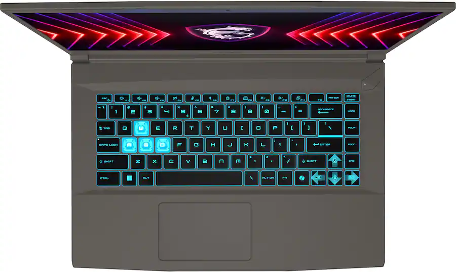 MSI Thin A15 15.6″ 144Hz FHD Gaming Laptop, AMD Ryzen™ 5 7535HS, NVIDIA® GeForce RTX™ 4050, 8GB Memory, 512GB SSD, Black — Black