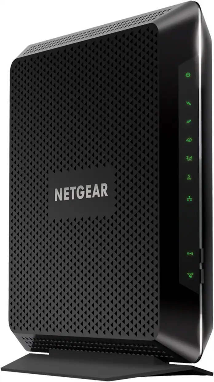NETGEAR Nighthawk AC1900 Router with DOCSIS 3.0 Cable Modem, Black — Black
