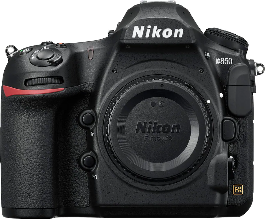 Nikon D850 DSLR 4K Video Camera Body Only Black — Black