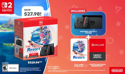 Nintendo Switch 2 + Nintendo Switch Sports Resort Bundle
