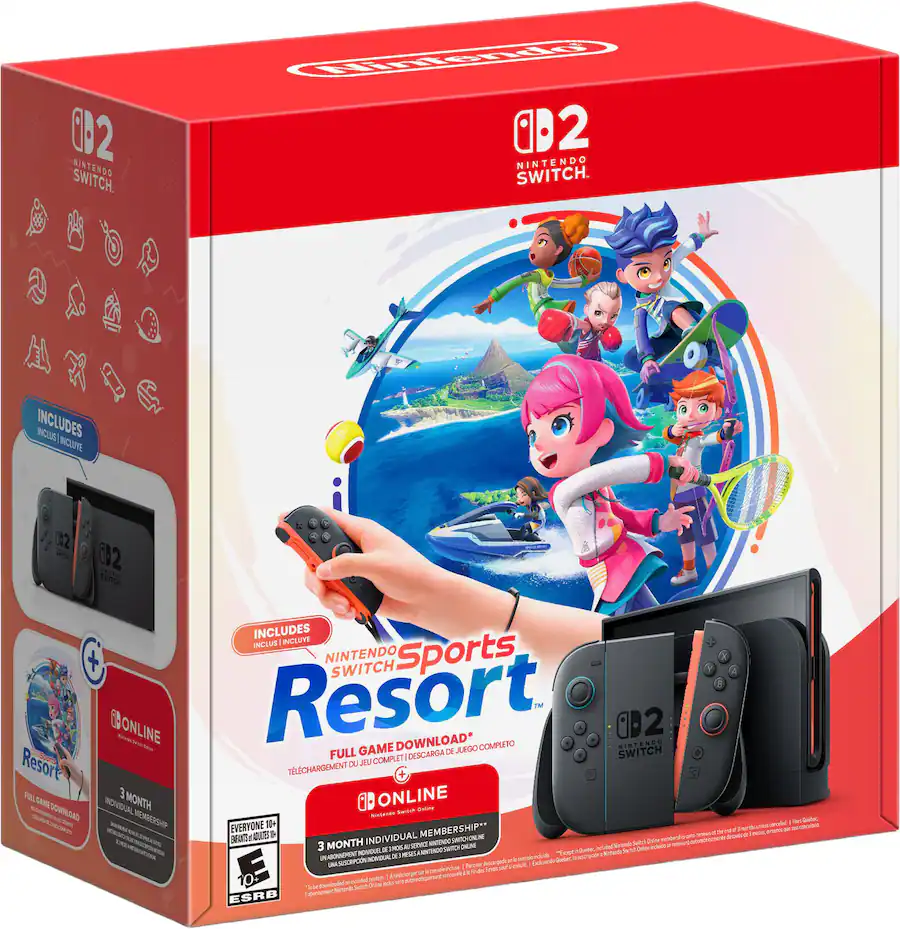 Nintendo Switch 2 + Nintendo Switch Sports Resort Bundle