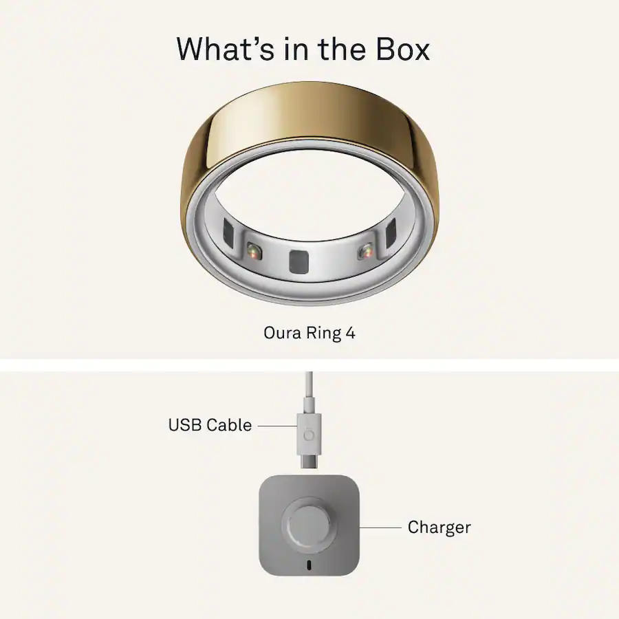 Oura Ring 4 Smart Ring Size Before You Buy with OR4 Sizing Kit Size 8 Gold 2024 — Black
