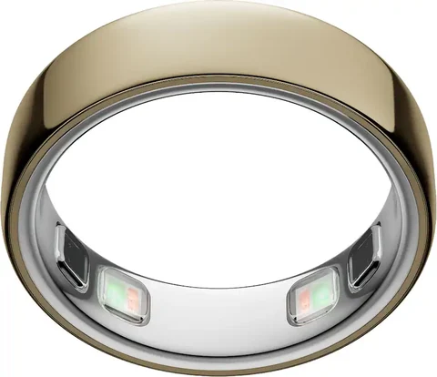 Oura Ring 5 Smart Ring (Size Before You Buy with OR5 Sizing Kit), Size 8, Gold (2026)