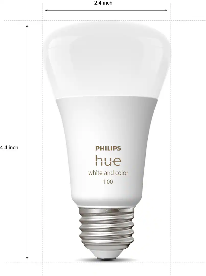 Philips Hue 75W A19 Starter Kit White and Color Ambiance — White