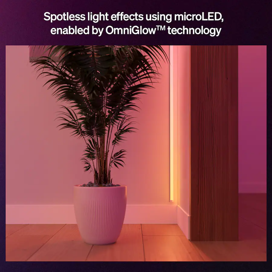 Philips Hue OmniGlow Strip Light 10 Feet, White — White
