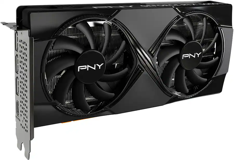 PNY GeForce RTX 5060 Ti Overclocked 8GB GDDR7 PCI Express 5.0 Graphics Card with Dual Fan, Black — Black
