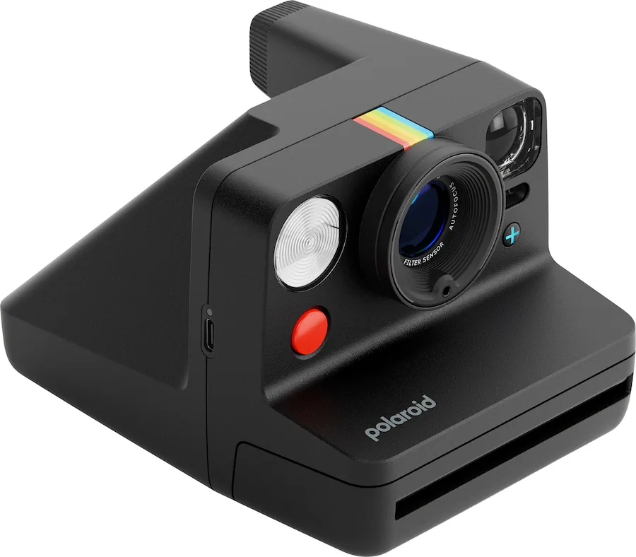 Polaroid Now Instant Camera (Generation 3), Black — Black