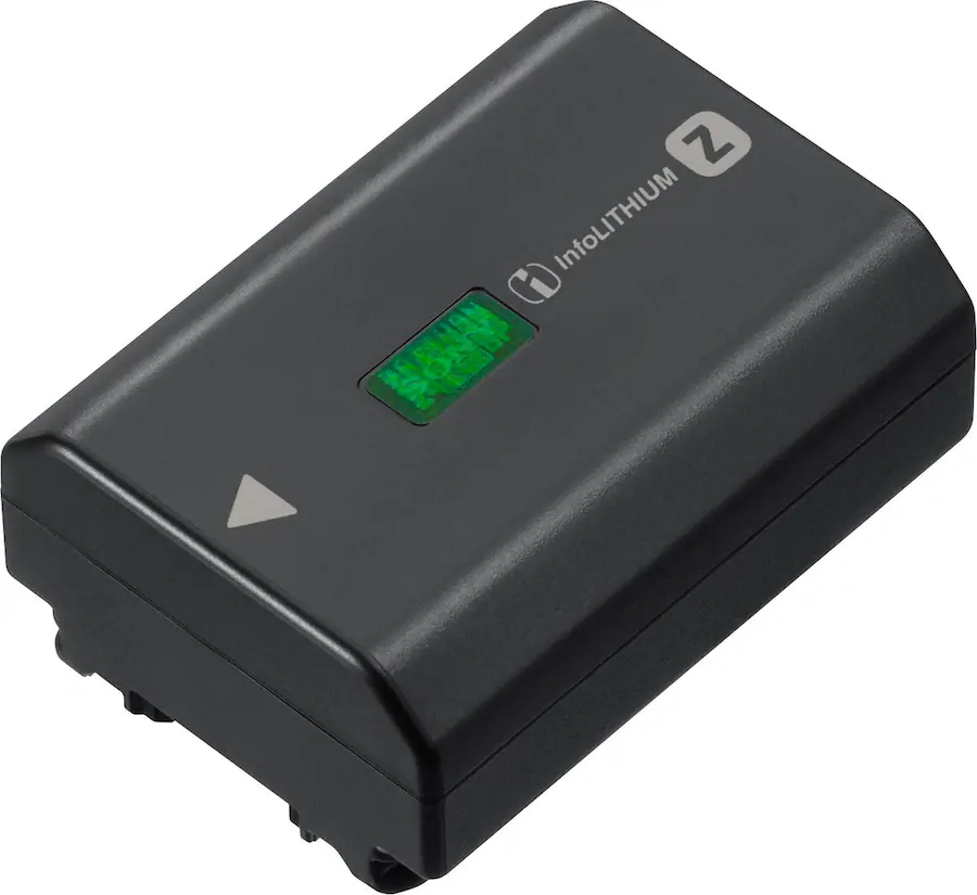 Rechargeable Lithium-Ion Replacement Battery for Sony α9, α7R III, and α7 III Series — Black