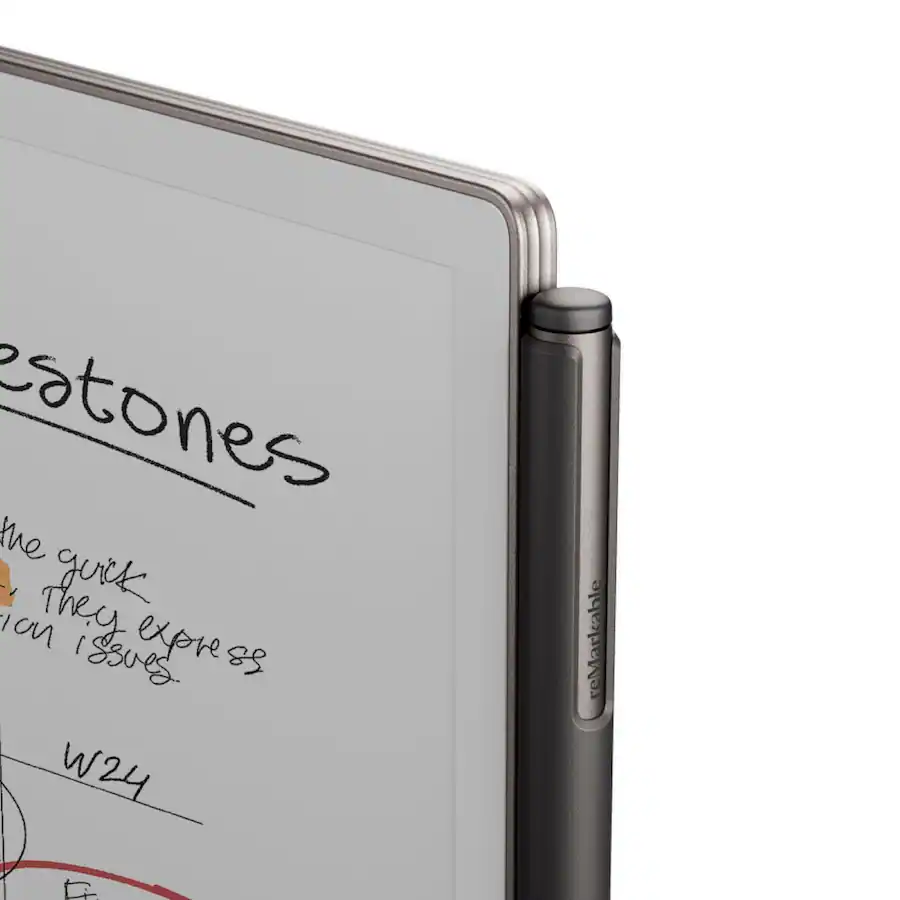reMarkable Marker Plus with Built-in Eraser for reMarkable Paper Pro, Warm Black — Warm Black
