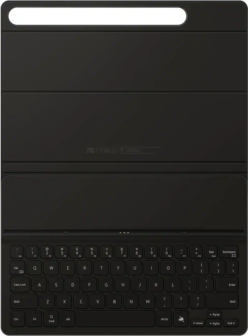 Samsung Galaxy Tab S9 S9 FE S10 FE S10 Lite Slim Book Cover Keyboard Black — Black