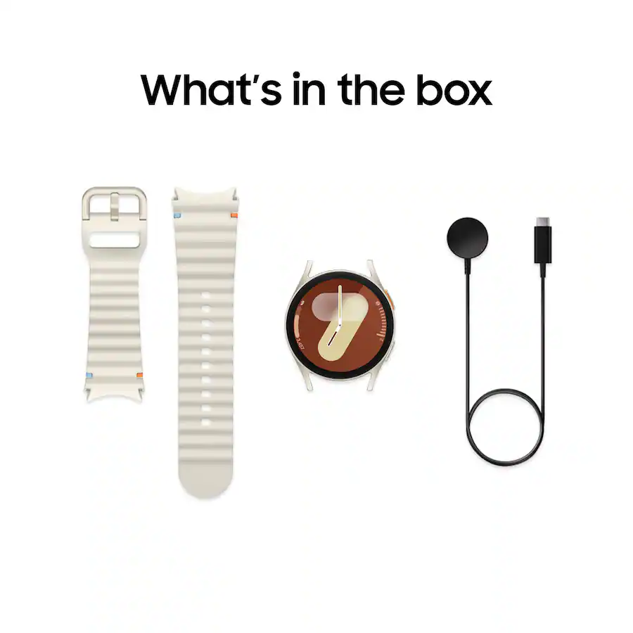 Samsung Galaxy Watch7 Aluminum Smartwatch 40mm BT Cream (2024) — Green