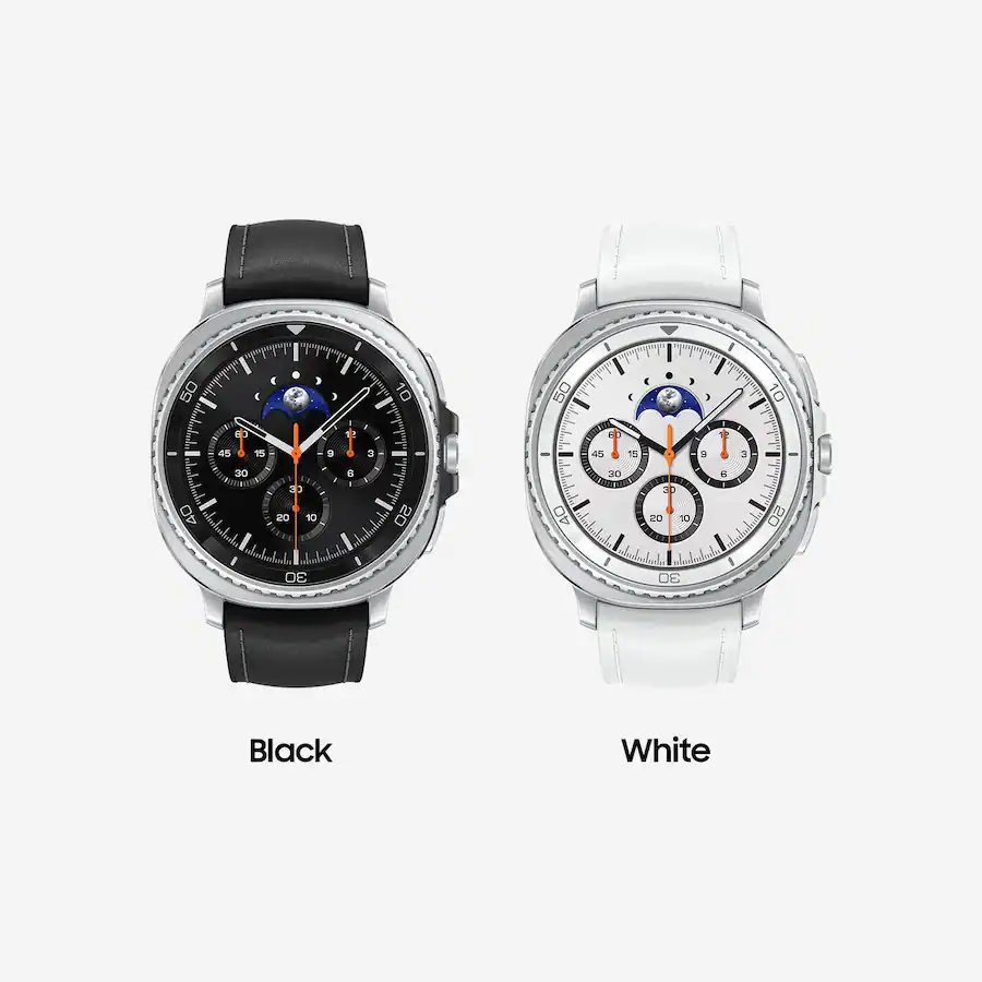 Samsung Galaxy Watch8 Classic Stainless Steel Smartwatch 46mm LTE, Black (2025) — Black