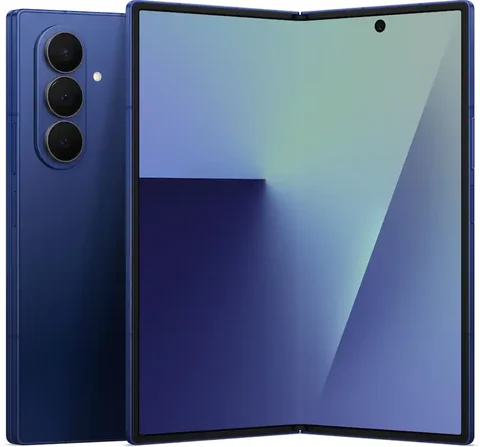 Samsung Galaxy Z Fold7 256GB Unlocked Smartphone — Blue Shadow