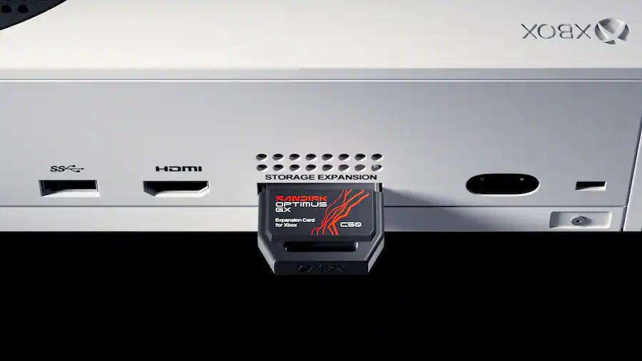 SANDISK 2TB Optimus GX C50 Storage NVMe SSD Expansion Card for Xbox Series X|S, Black