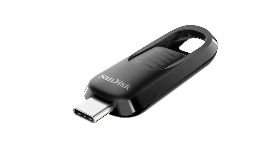 SanDisk Ultra Slider 1TB USB Type-C Flash Drive Black
