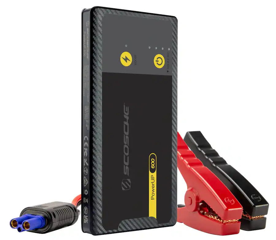 Scosche PowerUp 600 Portable Car Jump Starter — Black