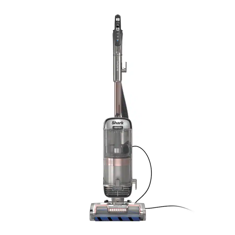 Shark Vertex DuoClean PowerFins Upright Vacuum with Powered Lift‑Away & Self‑Cleaning Brushroll, Rose Gold — Rose Gold