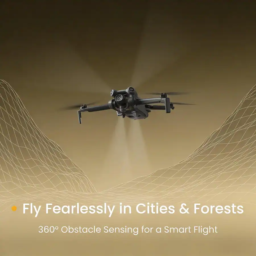 SkyRover X1 Fly More Combo 8K Drone with Remote Controller, Gray — Gray