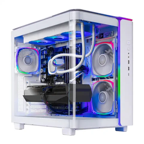 Skytech Gaming King95 Gaming PC, Intel Core Ultra 7 265F (2025), 16GB Memory, NVIDIA GeForce RTX 5060, 1TB NVMe Storage, White