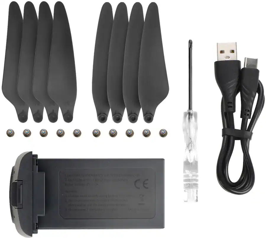 Snaptain Replacement Battery for P30 with Propellers 8 Count — Gray