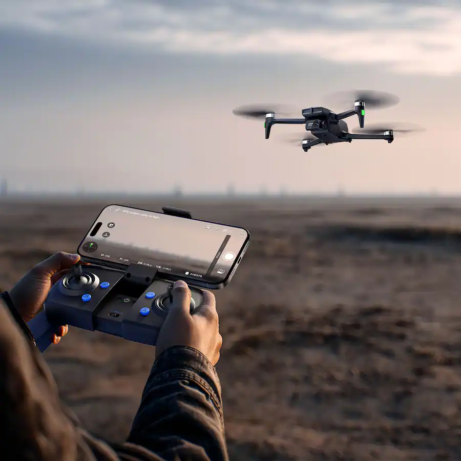 Snaptain S5C Ultra 1080p Camera Drone with Remote Controller, Gray — Gray